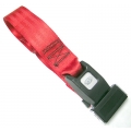 Replacement Push Button Seat Belt Red